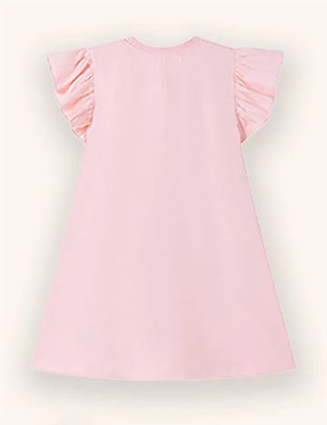 Rainbow Unicorn Printed Dress